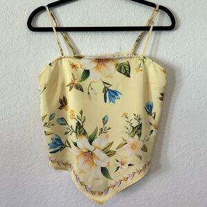 Rachel Zoe Napkin Crop Top Size Small